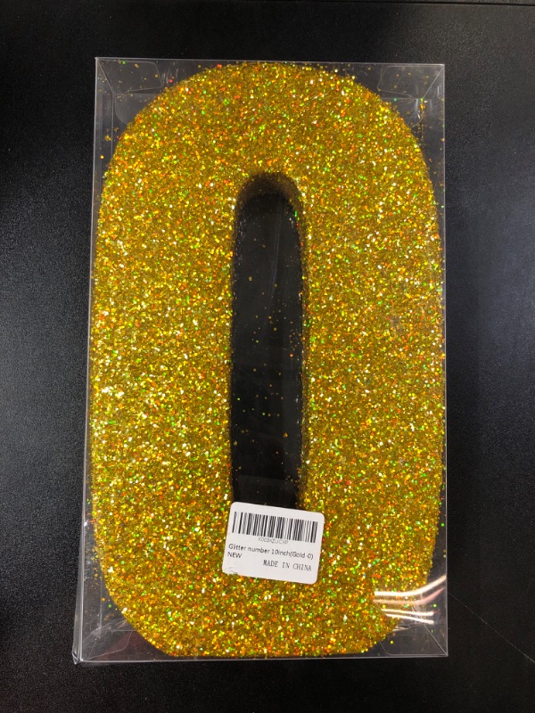 Photo 2 of TONIFUL Gold Glitter Number 0