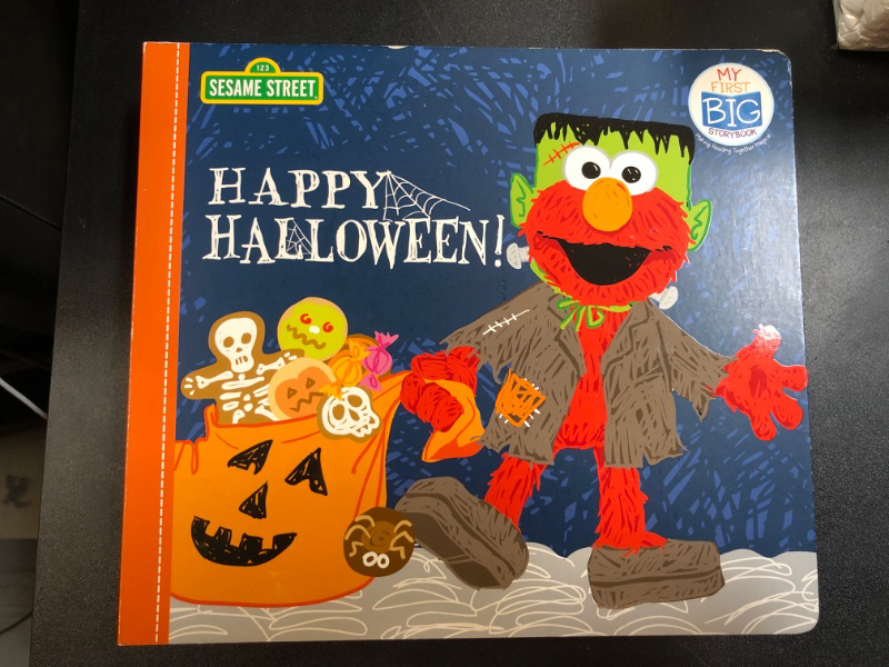 Photo 2 of Happy Halloween!: A Spooky, Interactive Treat with the Count, Elmo, and Friends! (Playful Early Learning for Toddlers) (My First Big Storybook)