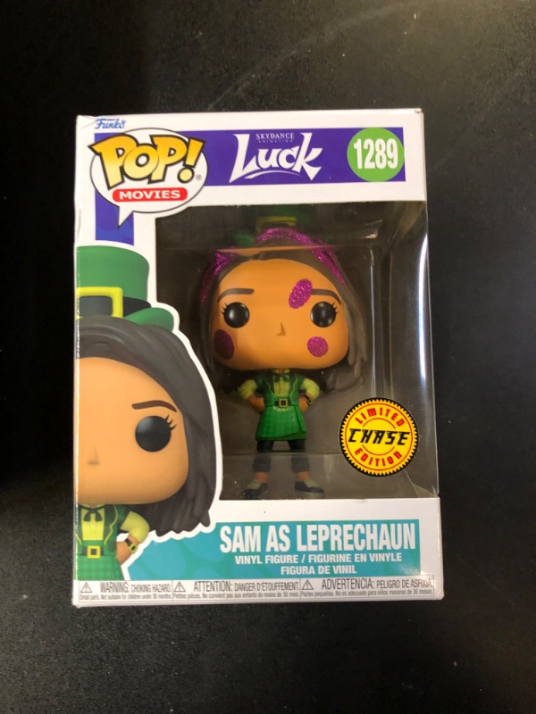 Photo 2 of Funko Pop! Movies: Luck - Sam as Leprechaun with Chase (Styles May Vary)