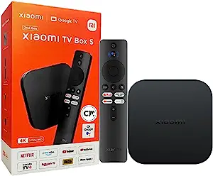 Photo 1 of Xiaomi TV Box S (2nd Gen) 4K Ultra HD Streaming Media Player, Google TV Box with 2GB RAM 8GB ROM, 2.4G/5G Dual WiFi, Bluetooth 5.2 & Dolby Audio and DTS-HD, Dolby Vision, HDR10+
