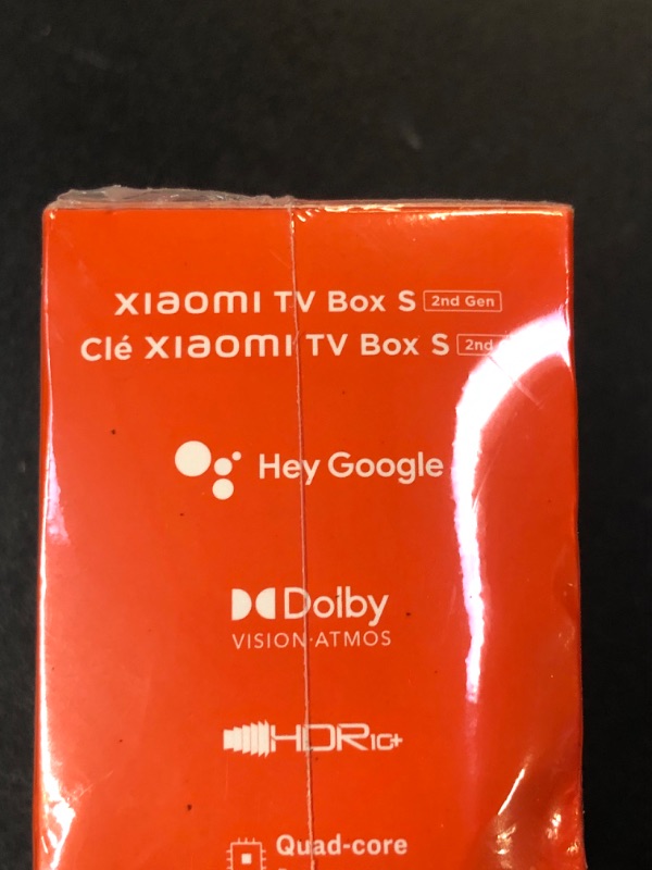 Photo 3 of Xiaomi TV Box S (2nd Gen) 4K Ultra HD Streaming Media Player, Google TV Box with 2GB RAM 8GB ROM, 2.4G/5G Dual WiFi, Bluetooth 5.2 & Dolby Audio and DTS-HD, Dolby Vision, HDR10+
