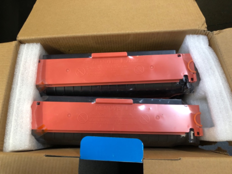 Photo 2 of TRUE IMAGE Compatible Toner Cartridge Replacement for HP 410X 410A CF410X CF411X CF412X CF413X to use with Color Laserjet Pro MFP M477fdw M477fdn M477fnw Pro M452dn M452nw M452dw Toner Ink (4 Pack)
