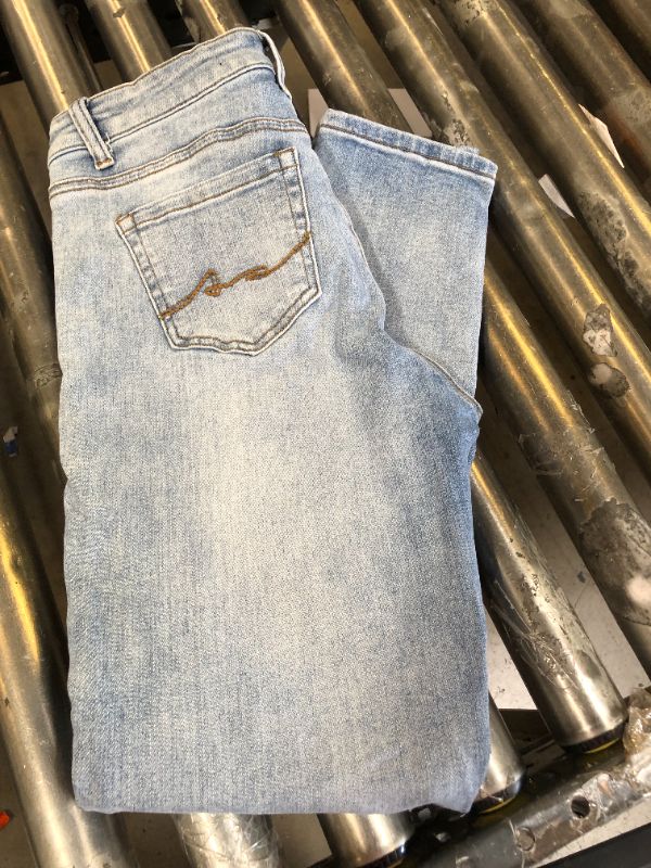 Photo 2 of DAILY JEANS -  JUNIOR 9 WASHED LIGHT BLUE JEANS 