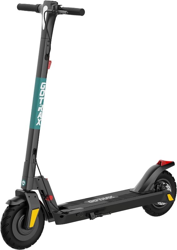 Photo 1 of Gotrax Electric Scooter, 10" Pneumatic Tire, Max 20/38 Mile, Max 20Mph Speed, All Aluminum Body and Headlight Taillight, LED Large Display&Cruise Control Foldable Commuter EScooter for Adult
