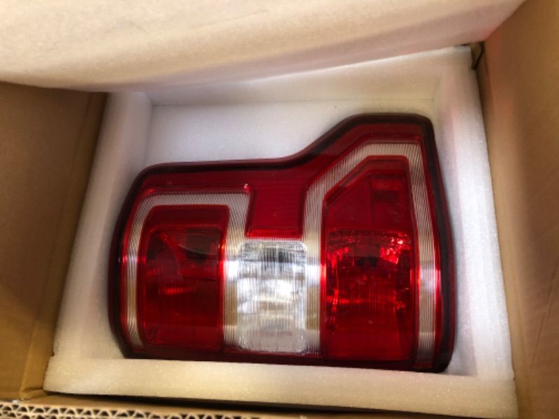 Photo 2 of Left Tail Light Rear Lamp Fit For 18 19 20 2018 2019 2020 Ford F150 Driver Side Chrome Trim - L