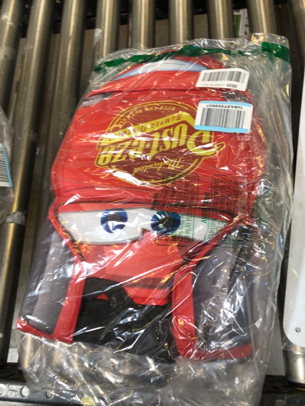 Photo 2 of Disguise Lightning McQueen 3D Toddler Costume One Size (Up To Size 6) Multicolor