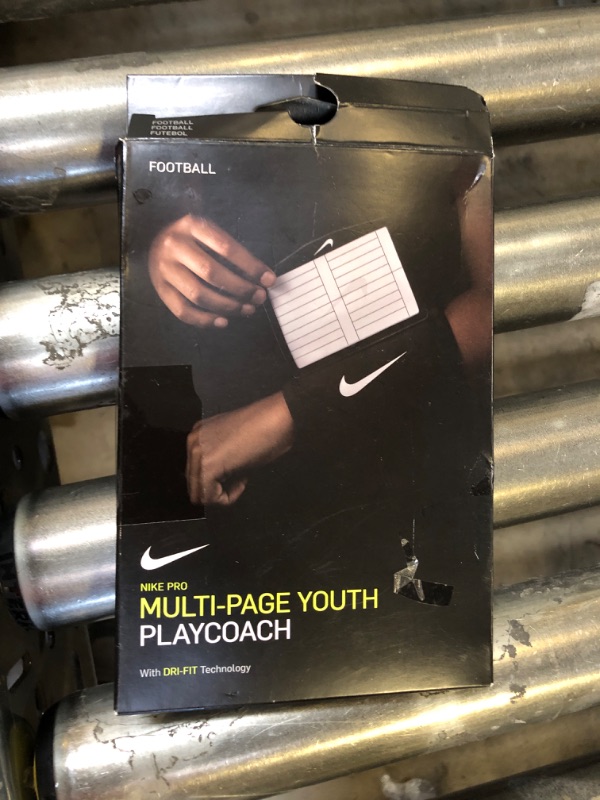 Photo 2 of 2x Two Nike Pro Multi-page Playcoach Youth Black Dri Fit Football
