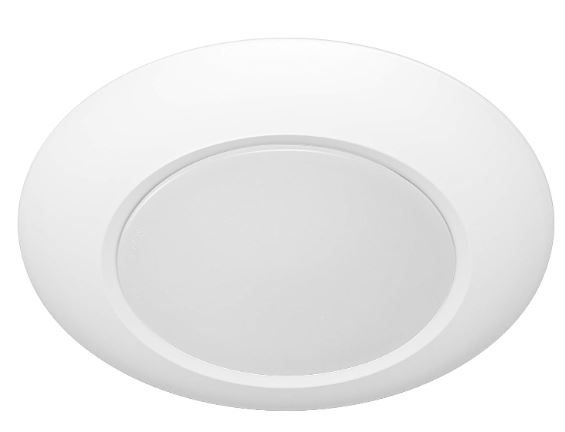 Photo 1 of ZAGO 4 Packs 6 Inch LED Disk Light Surface Mount Low Profile Recessed Retrofit Ceiling Fixture for J Box, Dimmable, 15W=75W, 980LM, 5000K Daylight White, CRI>80, ETL Listed, Wet Location 5000K Daylight White 20 Packs