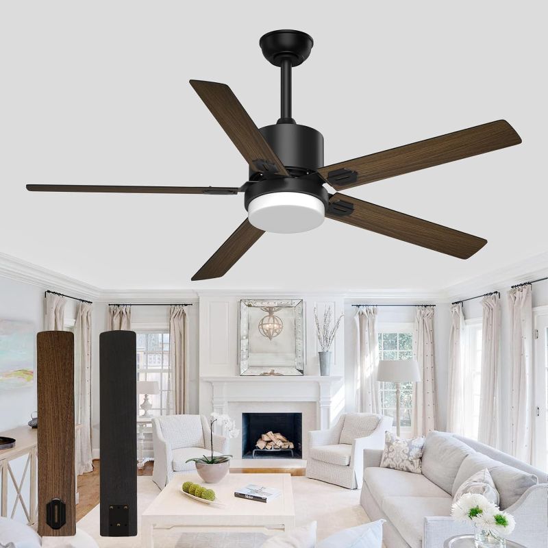 Photo 1 of Ceiling Fans with Lights and Remote, 60 Inch Outdoor Ceiling Fan with Remote, Modern Fan with Lights for Patio Farmhouse Bedroom,Matter Black
 Sport(Bright Colors, 24 Pcs) 24 Bright Colors