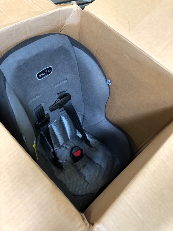Photo 2 of Evenflo Tribute LX Harness Convertible Car Seat, Solid Print Gray