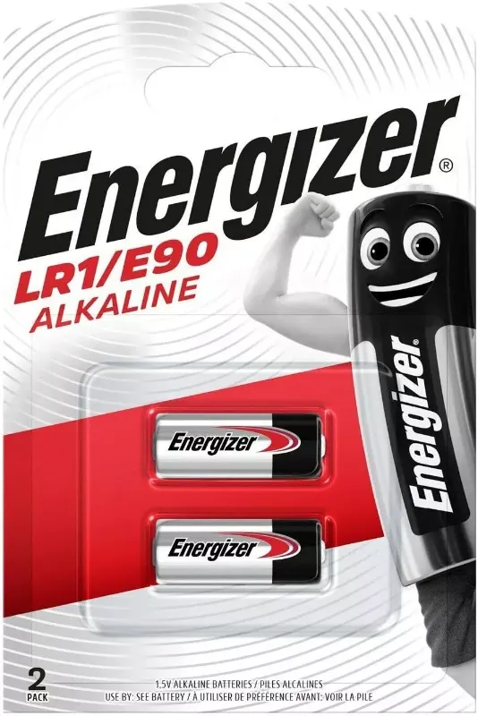 Photo 1 of 2 x Energizer LR1 MN9100 1.5V Alkaline Battery E90 AM5