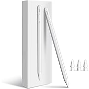 Photo 1 of Stylus Pen for iPad 9th&10th, 10 Mins Fast Charge Apple iPad Pencil 1st/2nd Generation with Palm Rejection, Tilt Sensitivity for iPad 6/7/8/9/10,iPad Pro 11" and 12.9", iPad Air 3/4/5, iPad Mini 5/6
