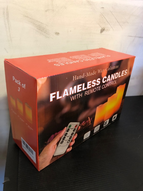 Photo 2 of 3Pack  Flameless Candles Battery Operated