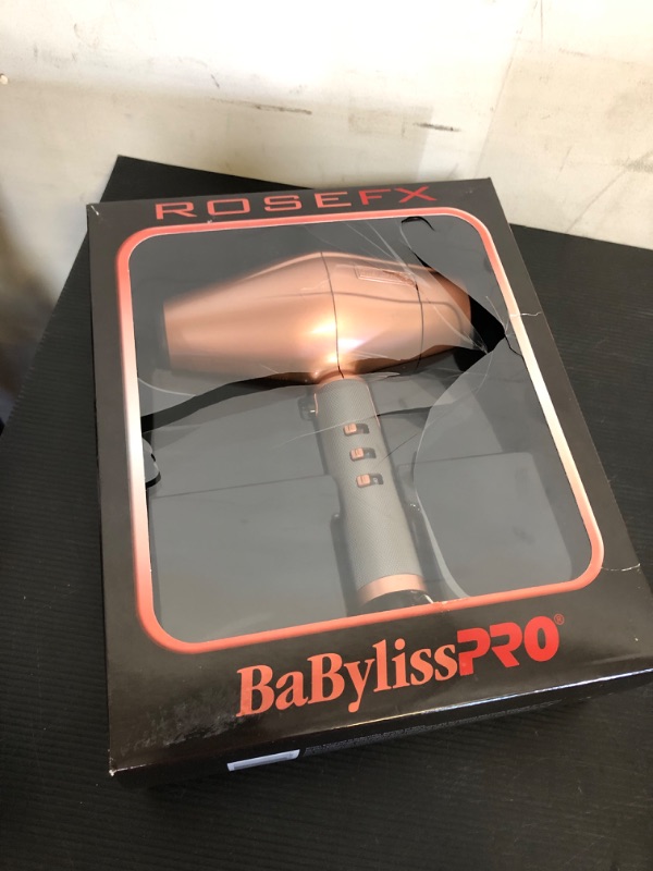 Photo 2 of BaBylissPRO BaByliss PRO  Rose GoldFX High Performance Turbo Dryer