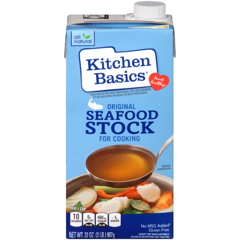 Photo 1 of Kitchen Basics Original Seafood Stock, 32 fl oz pack of 12 Aug 12 2024
