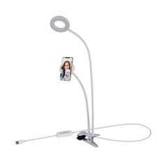 Photo 1 of Tranesca Selfie Ring Light with Cell Phone Holder Stand for Live Stream/Makeup

