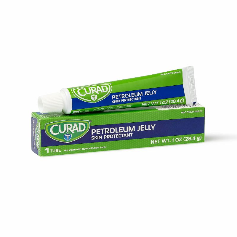 Photo 1 of CURAD PETROLEUM JELLY, SKIN PROTECTANT, 1OZ TUBE 1 PACK SKIN PROTECTANT
