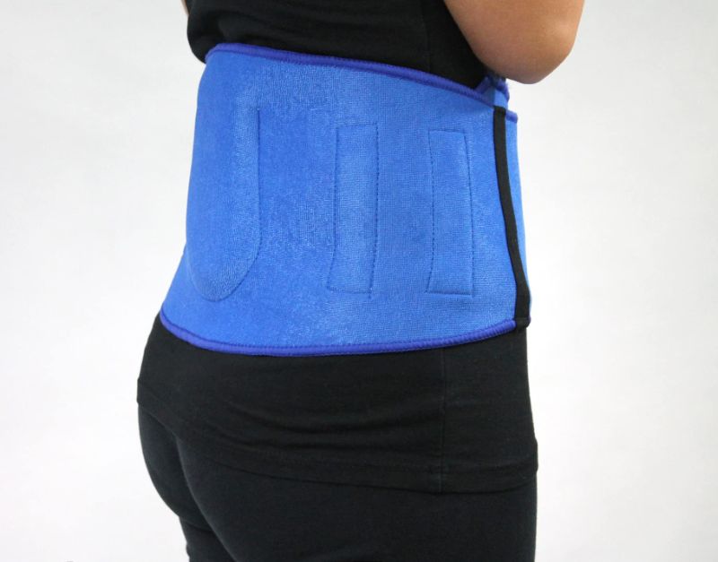 Photo 1 of LUMBAR SUPPORT BELT - COMFORTABLE AND ADJUSTABLE LUMBAR SUPPORT BELT WITH MAGNETS FOR BACK PAIN RELIEF AND POSTURE CORRECTION
