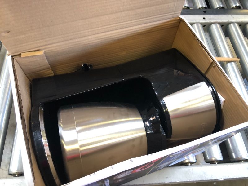 BLACK+DECKER 12 Cup Thermal Programmable Coffee Maker with Brew