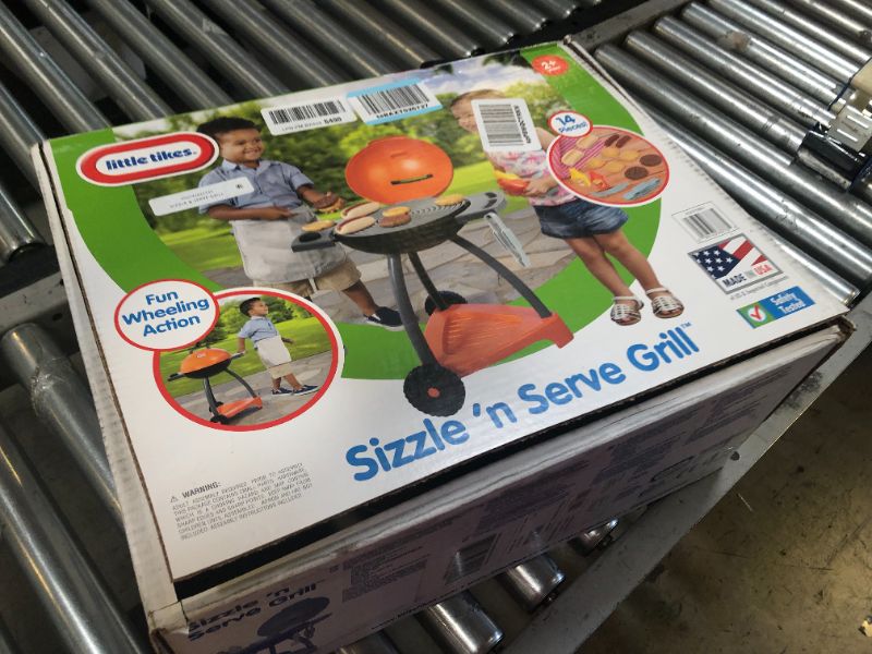 Photo 2 of Little Tikes Sizzle and Serve Grill Kitchen Playsets Multi, 19.50''L x 15.00''W x 24.00''H