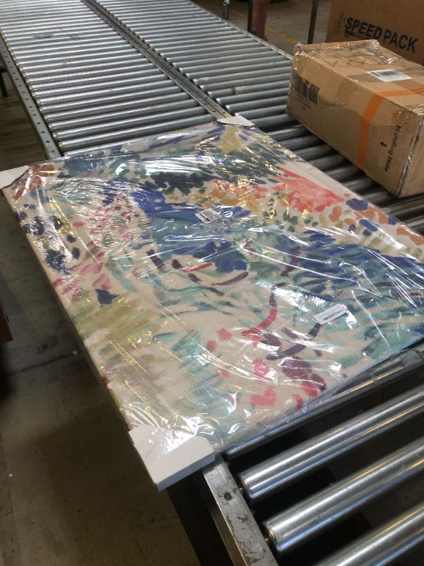 Photo 1 of IPIC - In Landscape at Collioure by Henri Matisse, Classic World Famous Painting Giclee Print on Cotton Canvas Stretched over Pine Wood Frame for Wall Decor Size 40x32 in 40" x 32" 23. Landscape at Collioure