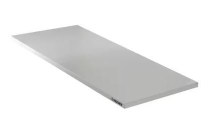 Photo 1 of 56 in. Stainless Steel Work Surface for Heavy Duty Welded Steel Garage Storage System