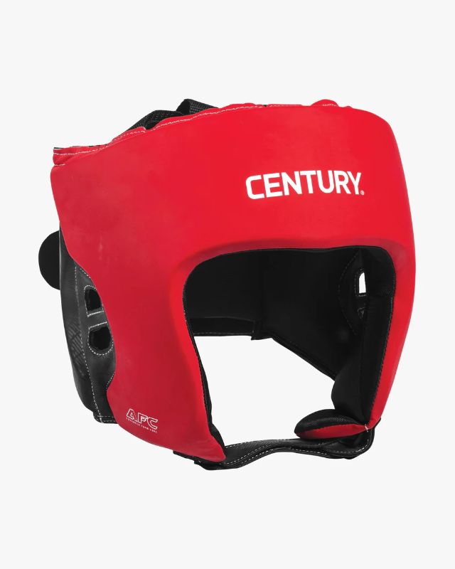 Photo 1 of BRAVE OPEN FACE HEADGEAR RED/BLACK

