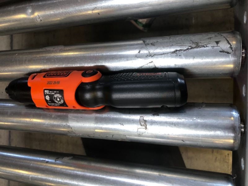 Photo 2 of BLACK+DECKER Cordless Screwdriver with Pivoting Handle