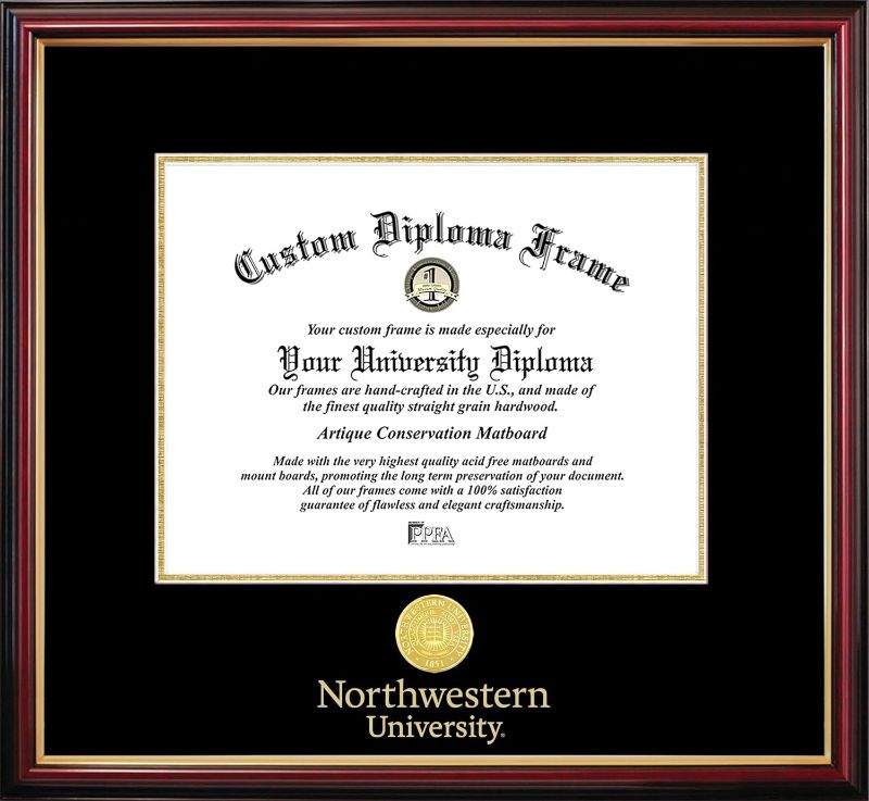 Photo 1 of Campus Images Northwestern University Petite Diploma Frame
