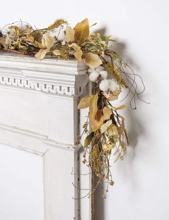 Photo 1 of Primitives by Kathy Cotton and Leaves 65 Inches Garland Home Accents
