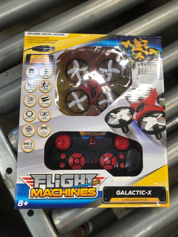 Photo 2 of FLIGHT MACHINES GALACTIC-X 2.4 GHz QUADCOPTOR 