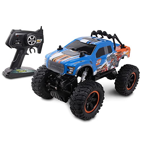 Photo 1 of NKOK Mean Machines: Rock Crawler RC - Ford F-150 Raptor - Remote Controlled 1:14 Scale 4x4 Offroad Truck 2.4 GHz
