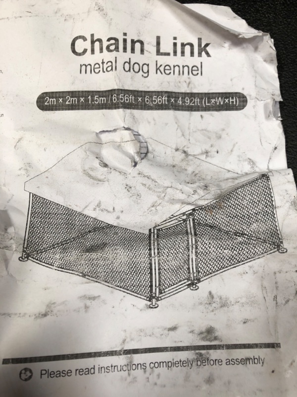 Photo 1 of METAL DOG KENNEL 6.56FTx 6.56FTx 4.92FT 