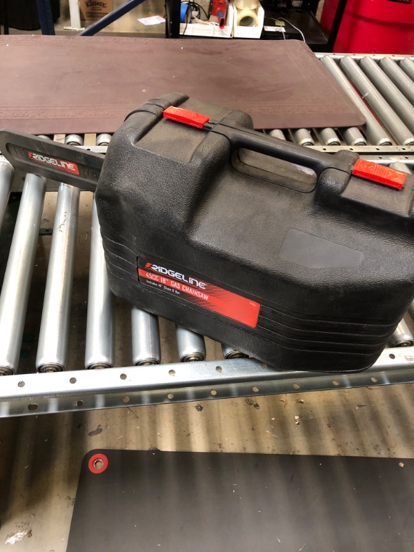 Photo 2 of 18 in. 45 cc Gas Chainsaw with Case
