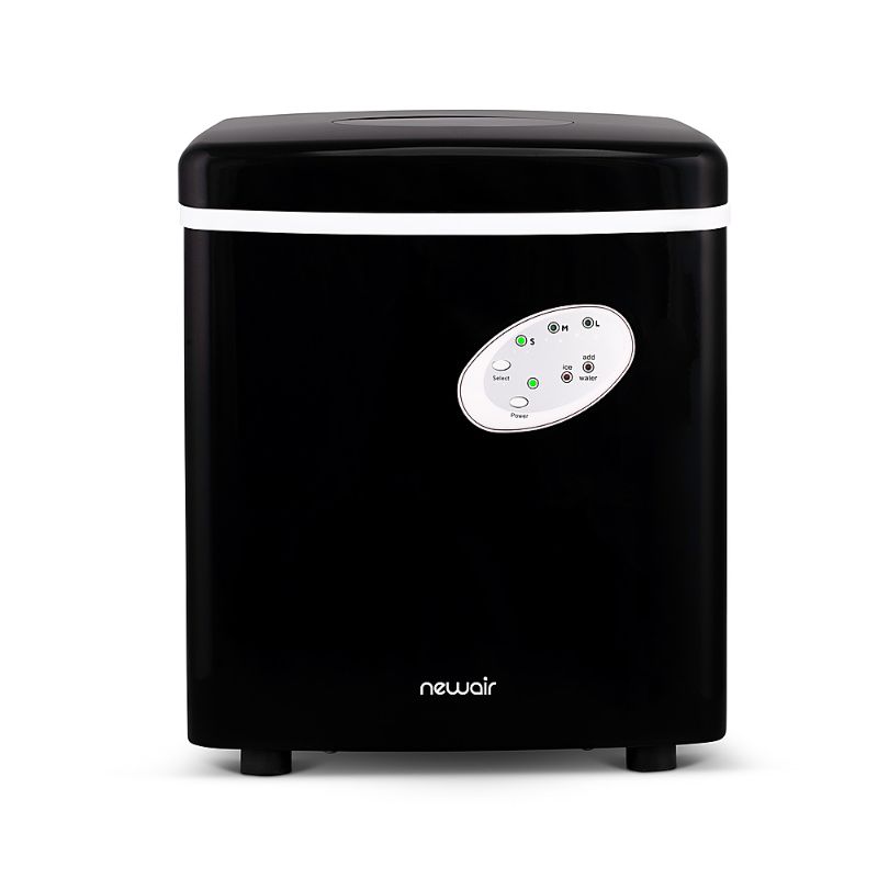 Photo 1 of NewAir - 12" 28-lb Portable Ice Maker - 3 Ice Sizes - Black
