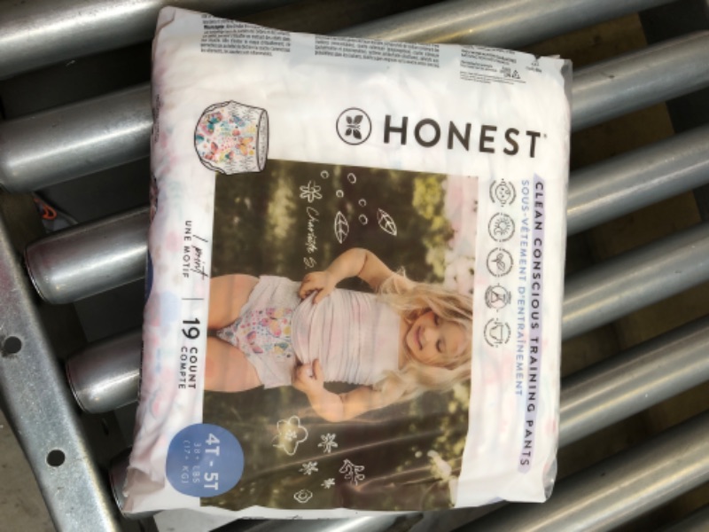 Photo 2 of Honest Training Pants, Unicorns, 4T/5T, 19 Count 4T/5T Unicorns