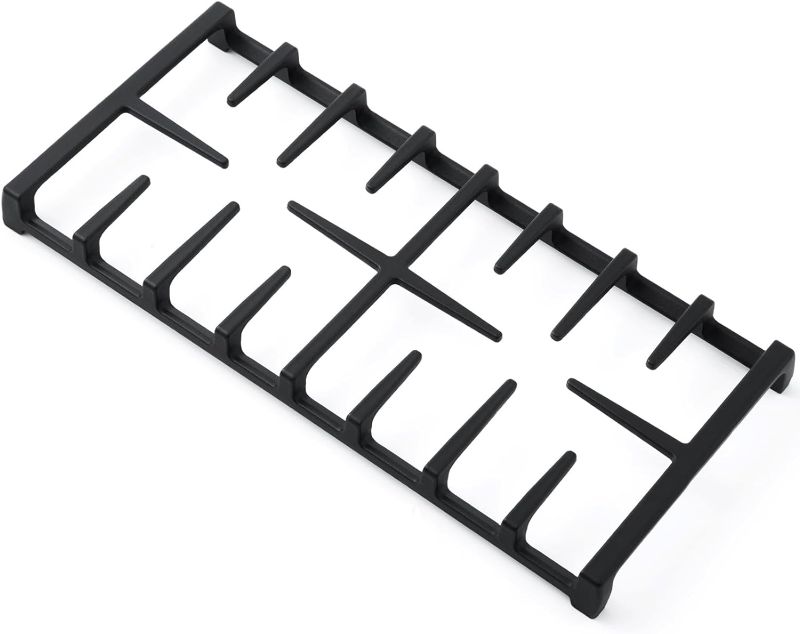 Photo 1 of Upgraded WB31X27150 Grate Replacement for GE Stove Parts, JXGRATE1 WB31X24737 Center Grate for GE Gas Range Parts Cast Iron Surface Burner Grate General Electric Cooktop Parts Stove Top Grate 1Pcs
