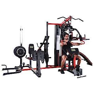 Photo 1 of **PARTS ONLY** PARTIAL SET Signature Fitness Multifunctional Home Gym System Workout Station with Leg Extension and Preacher Curl, 122.5LB Weight Stack, Multiple Options, Multiple Packages Part Only: Box #2 