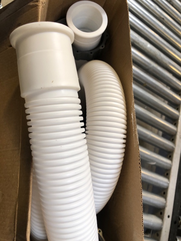 Photo 1 of 1.5 Inch Pool Pump Replacement Hose Compatible with 29060E Filter Pumps 59 Inch Long and Saltwater Systems for Above Ground Pool Hose Filter Pump White with 2 Type B Hose Adapters