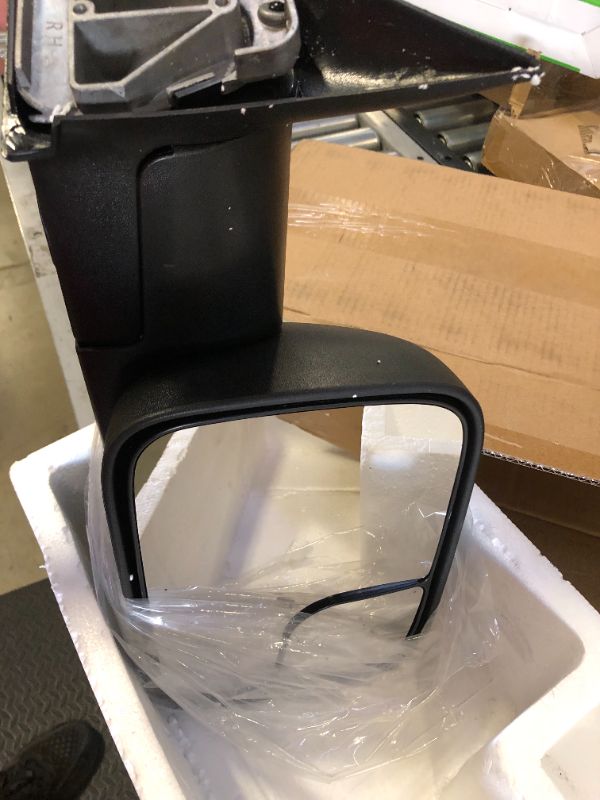 Photo 2 of Towing Mirrors Replacement Fit forfor 1994 1995 1996 1997 DodgeRam 1500,Ram 2500 Ram 3500.Pickup Truck Power Adjustment No Heated Manual folding Side View Mirror Passenger Side