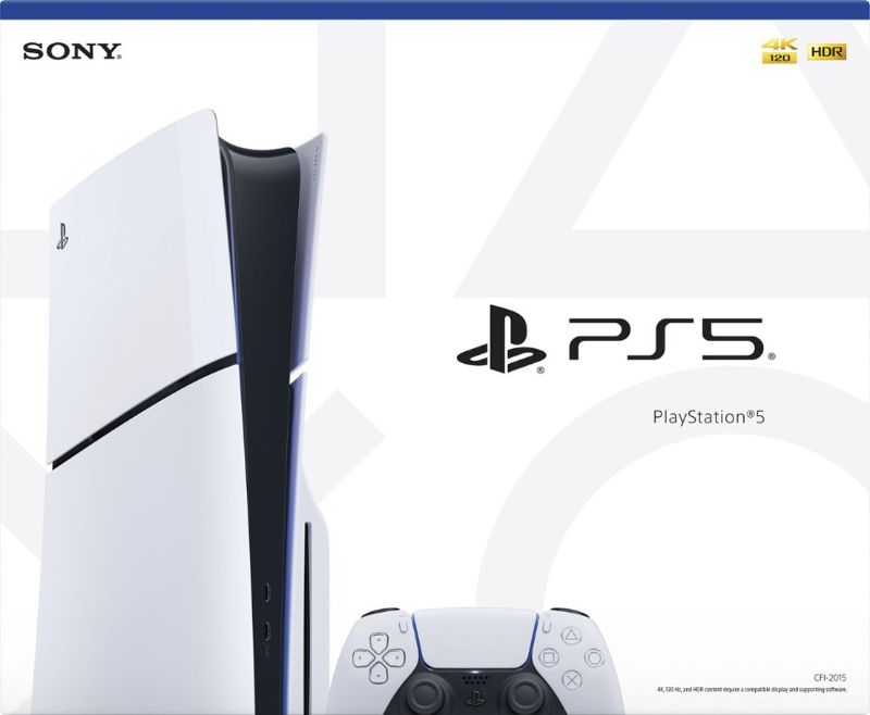 Photo 1 of Sony Interactive Entertainment - PlayStation 5 Slim Console - White
