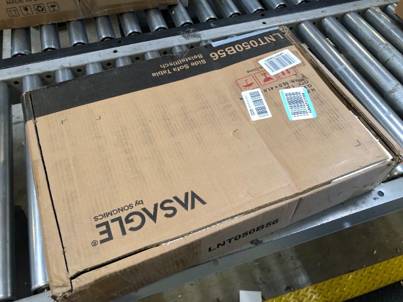 Photo 1 of soges End Table Sofa Table Side/Coffee/Snack/Storage Table with Wheels for Home,Living Room,Office Black KH02-BK-M