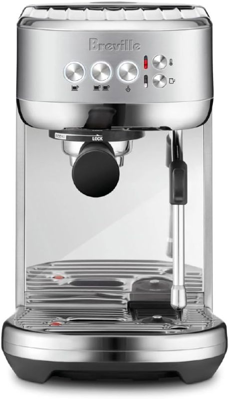 Photo 1 of  Breville RM-BES500BSS1BUS1 Bambino Plus Espresso Machine, Brushed Stainless Steel (Certified Remanufactured)
