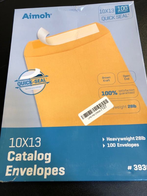 Photo 1 of 10x13 catalog envelopes 100 envelopes heavyweight 28ib 