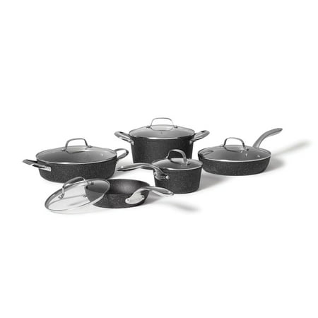 Photo 1 of The Rock by Starfrit 10-Piece Cookware Set
