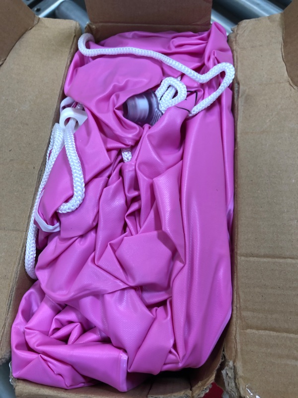 Photo 1 of Sloosh Inflatable Pool Float Lounge, 70" x 50" Oval Suntan Tub Floatie for Adults, Tanning Pool Lounge Raft Floats, Personal Pool Lounger for Summer Water Party Pink