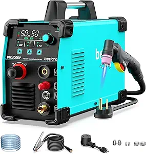 Photo 1 of Plasma Cutter, Pilot Arc BTC500DP 7th Generation 50Amps Screen Display Dual Voltage 110/220V Digital Plasma Cutting Machine (BTC500DP 7GEN 110/220V)
