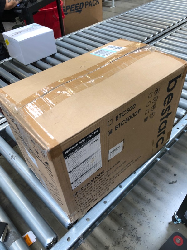 Photo 1 of Plasma Cutter, Pilot Arc BTC500DP 7th Generation 50Amps Screen Display Dual Voltage 110/220V Digital Plasma Cutting Machine (BTC500DP 7GEN 110/220V)
