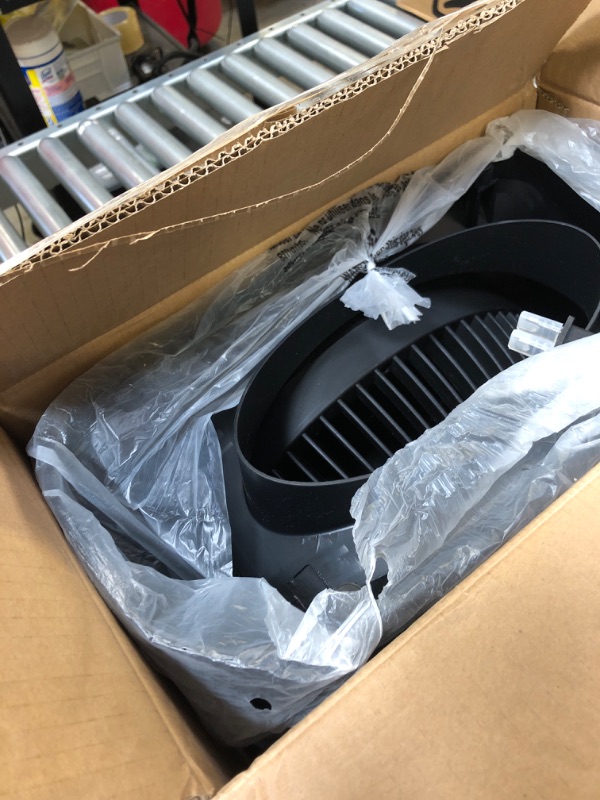 View 2 of Amazon Basics 15-Inch Air Circulator Fan with 90-Degree Tilt Head and 3 Speed Settings, 70 Watts, Ultra Quiet (30 dB), Lightweight (4 LBS), Black, 7.6"D x 14.8"W x 14.1"H