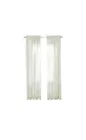 Photo 1 of Window Pairs to Go Victoria Voile ivory Panel Pair Sheer White 
